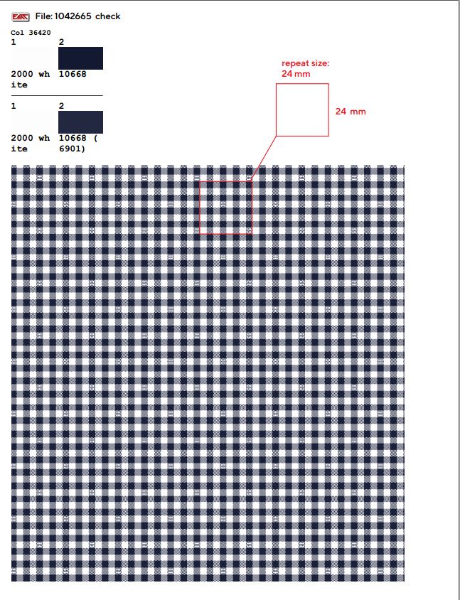 check fabric