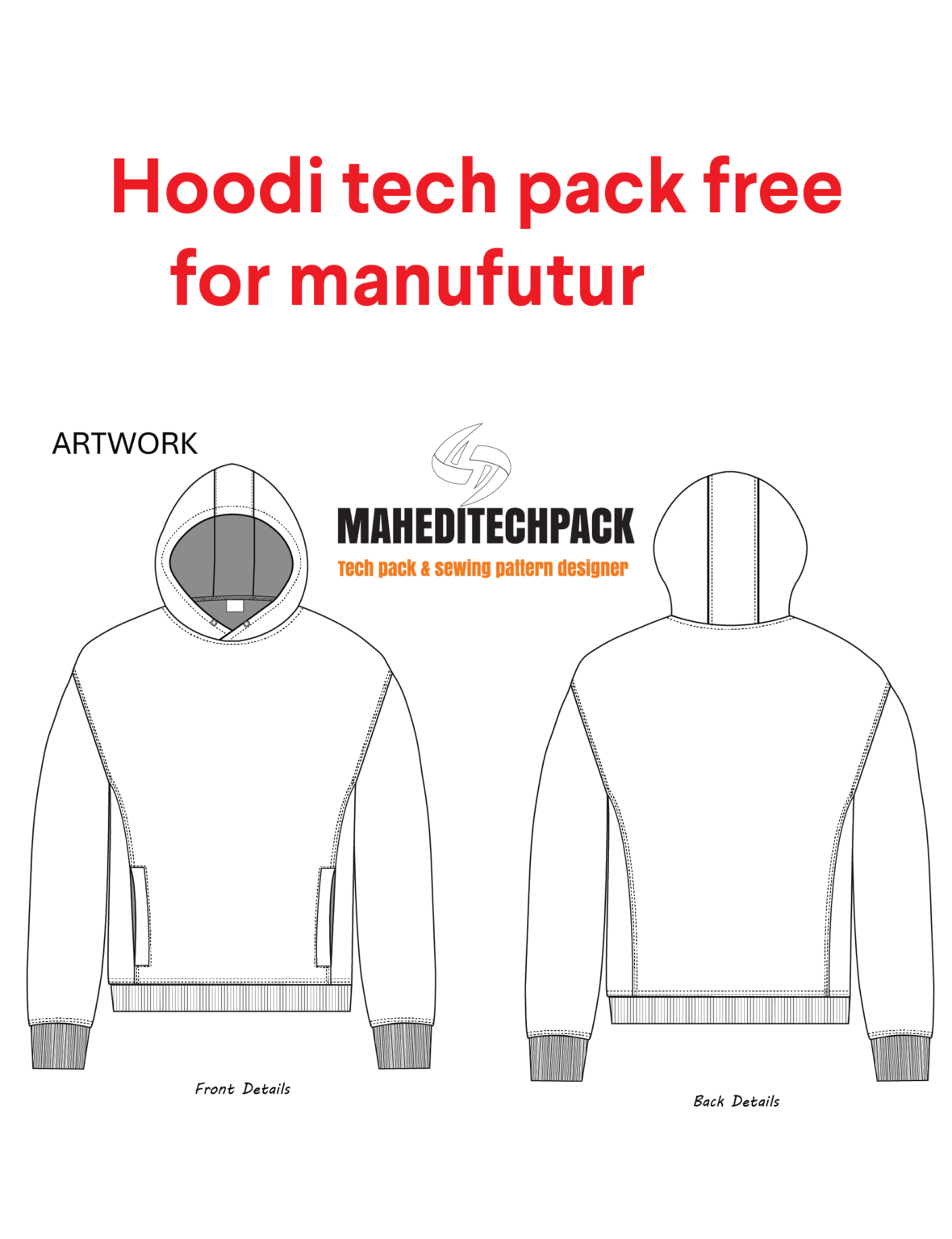 hoodie tech pack